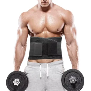 Soft Polyester Back Support Brace Back Breathable Back Support Belt Brace for Lower Back Pain