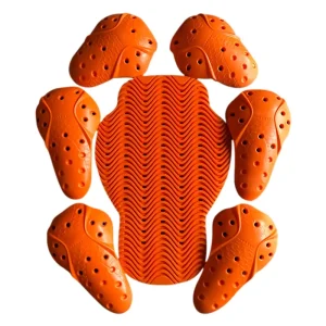 Soft Pu Protective Gear Set Safety Pad Motorbike Shoulder Hip Chest Body Knee Elbow Protector