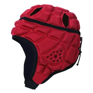 Soft Shell Padded Head Protection Rugby Flag Football Helmet Kids or Adult