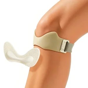 Soft Silicone Patella Knee Strap Adjustable Knee Brace For Running Hiking Jumpers Thin Knee Support Knee Tendonitis Pain Relief
