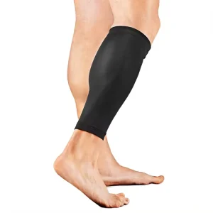 Soft Sports And Fitness Compression Calf Sleeves Basketball Leg Sleeve Brace For Outdoor Sports Protection