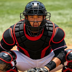 Softball & Baseball Face Guard Mask Helmet Sports Protective Gear for Exercise