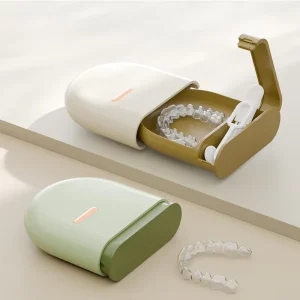 Solid Mouth Guard Box Orthodontic Retainer Box Dental Aligner Case