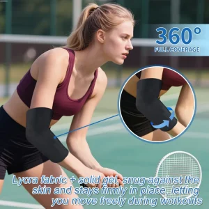 Source Factory Reusable Hot & Cold Gel Compression Sleeve for ELBOWS & KNEES