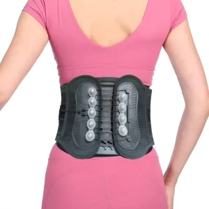 Spinal Support Belt Lumbar Support Lower Back Belt Spinal Care Elastic Back Support for Back Pain Relief for Man and Woman
