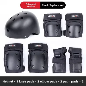Sponge Roller Skating Protective Gear for Adults Children Knee Palm Guards Elbow Pads for Ice Skating Balance Bikes Cycling