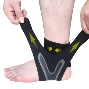 Sport Ankle Stabilizer Brace Compression Ankle Support Tendon Pain Relief Strap Foot Sprain Injury Wraps