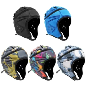 Sport Helmet Rugby Headgear Custom Soft Eva Flexible Rugby Football Goalkeeper Safety Head Guard Helmet