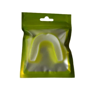 Sport Mouth Guard with Window Euro Hole Design Boil and Bite EVA Material Custom Logo Retail Packaging
