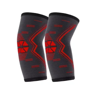 Sport Protector Knee Support Sleeve Nylon Flexible Breathable Eco-friendly Custom Weightlifting