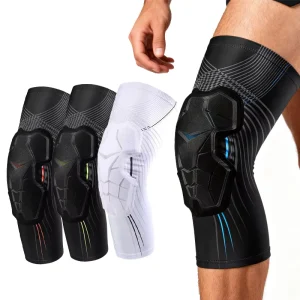 Sport Safety Knee Brace Protectors Guard Youth Mens Women Antislip Outdoor Basketball Knee Sleeve Cycling Knee Support Pads