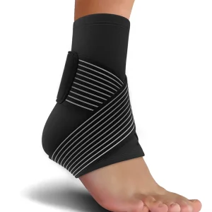 Sports Adjustable Ankle Support Brace Ankle Pain Relief Support for Men and Women Ideal for Sprains Strains Arthritis