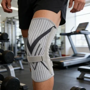 Sports Adjustable Knee Pads With Compression Injury Protection Rehabilitation With Spring Stabilizer Support Knee Pads