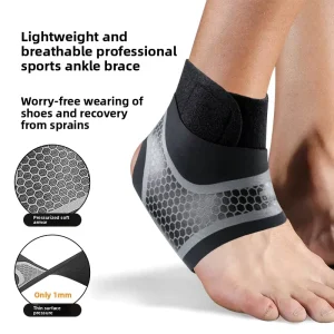 Sports Ankle Guard Anti-Twist Breathable Outdoor Fitness Ankle Sprain Protector Professional Basketball Running Fixed Foot
