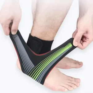 Sports Compression Ankle Support Brace Breathable Thin Ankle Stabilizer Wrap for Running Basketball Football Hiking