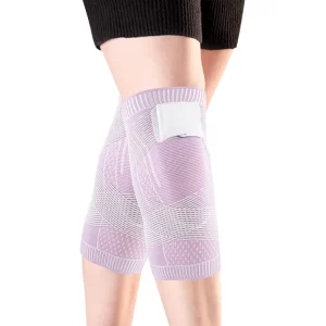 Sports Compression Knee Pads Support Sleeve Protector Elastic Kneepad Brace Spring Support Volleyball Running Silicone Pad