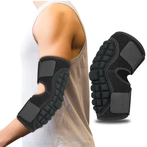 Sports Elbow Brace for Women Men Support Guards Breathable Compression Sleeve Protector Elbow Pads Arm Support for Workouts