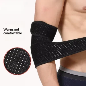 Sports Elbow Guard Men’s Women’s Fitness Arm Sleeve Elbow Support Warm-Keeping Sponge Material Elbow Strap Protective Gear