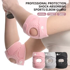 Sports Elbow Guard Silicone Anti slip Elbow Joint Protection Sleeve Adjustable Double Protecting Pad Elbow Protector