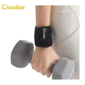 Sports Fitness Safety Wrist Guard Breathable Thin Basketball Wrap With Pressure Weightlifting For Gym Training