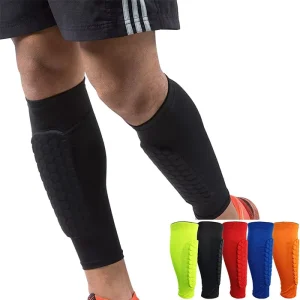 Sports Football Shin Guards Basic Protection for Children Adults Teens Leg Support Socks Compression Calf Sleeves