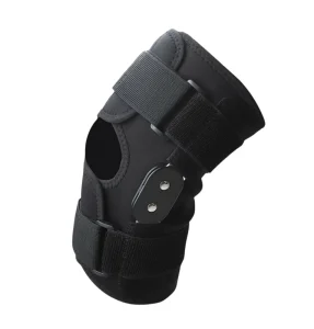 Sports Hinged Knee Brace for Patella Stability Adjustable Knee Protector for Climbing