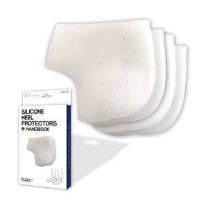 Sports Insoles Heel Protectors Moisturizing Silicone Gel Heel Pads Cushion For Dry Cracked Feet Pain Relief
