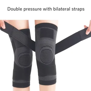 Sports Knee Brace Sleeve for Men and Women Comfortable Skin Friendly Knitted Protective Knee Support Sleeve