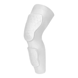Sports Knee Calf Guard Honeycomb Foam Padding 360° Protection Non Slip Silicone Breathable Compression Sleeve