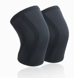 Sports Knee Compression Sleeve Breathable Elastic Knee Support Brace for Gym Running Basketball