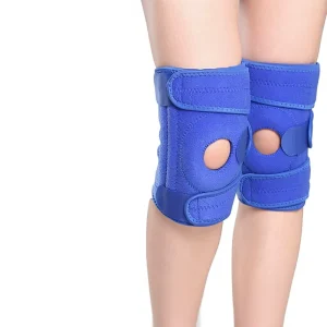 Sports Knee Pads Spring Pressurized Non-Slip for Basketball Cycling Mountain Climbing Multi-Sport Use Protective Gear