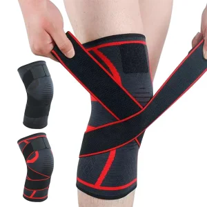 Sports Knee protection Warm Outdoor Fitness Cycling Knitting Knee protection Pressure Anti slip Bandage Protector