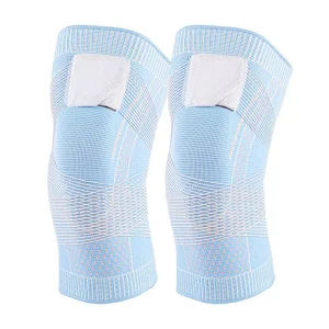 Sports Kneepad Men Women Pressurized Elastic Knee Pads Support Fitness Gear Basketball Volleyball Brace Protector Bandage