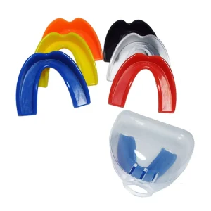 Sports Mouth Guards Sports Mouth Protection Athletic Mouth Guard with Portable Box for Adult and Youth 6 Colors