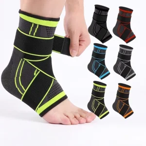 Sports Neoprene Ankle Support Sleeve Ankle Pain Relief Support for Men and Women Ideal for Sprains Strains Arthritis