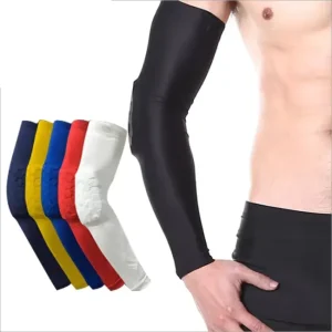 Sports Pressure Honeycomb Anti collision Arm Protector Basketball Riding Protective Gear Fall Prevention Sleeve