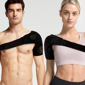 Sports Pressure Shoulder Support Adjustable Shoulder Strap Protection Single Shoulder Anti-Strain Guard Arm Band SBR Material