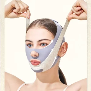 Sports Protective Gear Face Slimming Bandage V Line Face Shaper & Double Chin Reducer Anti Wrinkle Facial Lifting Strap for