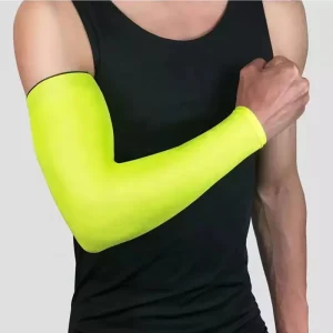 Sports Protective Gear for Basketball Cycling Breathable Elastic Sleeves Wrist Arm Guards Hard Shell Knee Pads Sunscreen Soft