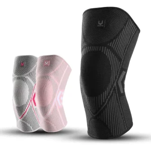 Sports Protective Gear for Meniscus Tear Arthritis Joint Pain Relief Nylon Silicone Compression Knee Brace for Elbow Knee Pads