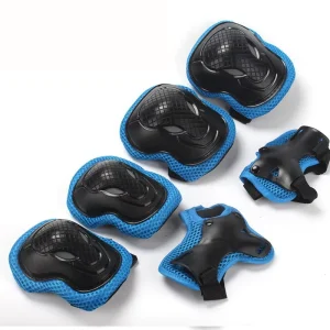 Sports Protective Gear for Skating Men and Women Adult Roller Skating Knee and Wrist Strap for Children