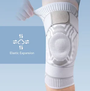 Sports Protector 3D Knit Spandex Nylon Elastic Bandage Breathable Anti-collision Knee Support Pads Spring Volleyball Knee Sleeve