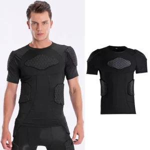 Sports Protector Honeycomb Breathable Protection Skiing Basketball Football Rugby Sports Baselayer Anti collision Shirt