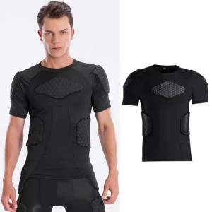 Sports Protector Honeycomb Breathable Protection Skiing Basketball Football Rugby Sports Baselayer Anti collision Shirt