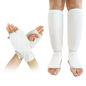 Sports Safety Boxing Karate Taekwondo Shin Instep Guards EVA Protective Gear
