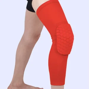 Sports Safety Knee Compression Pads Long Leg Sleeve Brace Protection for Volleyball