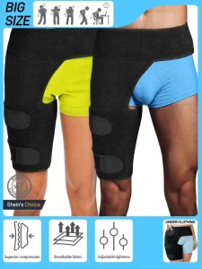 Sports Safety Leg Guard Knee Pain Relief Adjustable Elasticity Breathable Polyester Non Slip Anti Bacterial Durable Protection