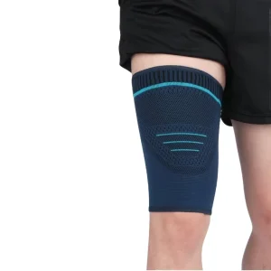 Sports Safety Medical Non Slip Compression Knee Sleeve Protector Professional Protection Spring Season Comfort Buckle Closure