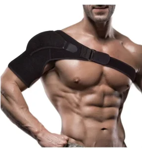 Sports Shoulder Brace Protection Recovery Adjustable Breathable Neoprene Rotator Cuff Shoulder Sleeve Support