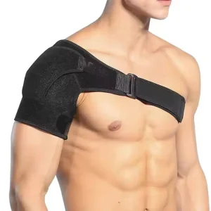 Sports Shoulder Straps Compression Shoulder Protectors for Men and Women Single Shoulder Protectors Adjustable Shoulder